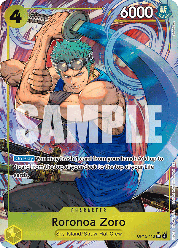 OP15-113 - Roronoa Zoro (SR) (Alt Art)