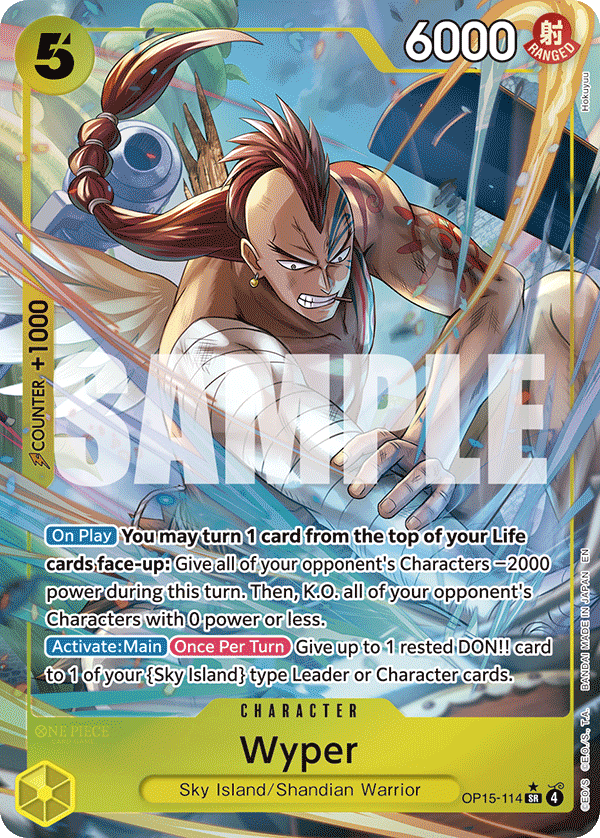 OP15-114 - Wyper (SR) (Alt Art)