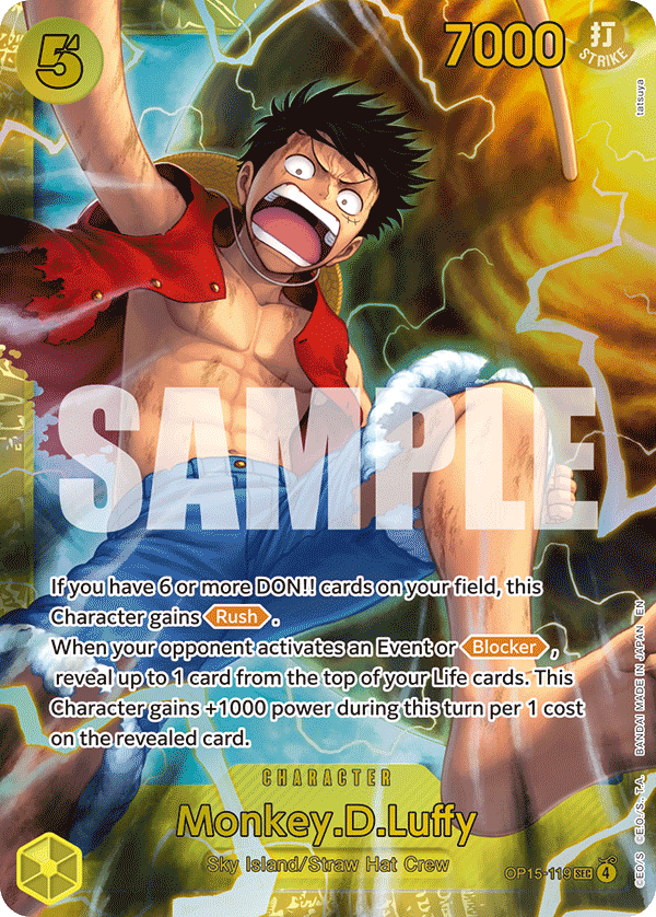 OP15-119 - Monkey.D.Luffy (SEC)