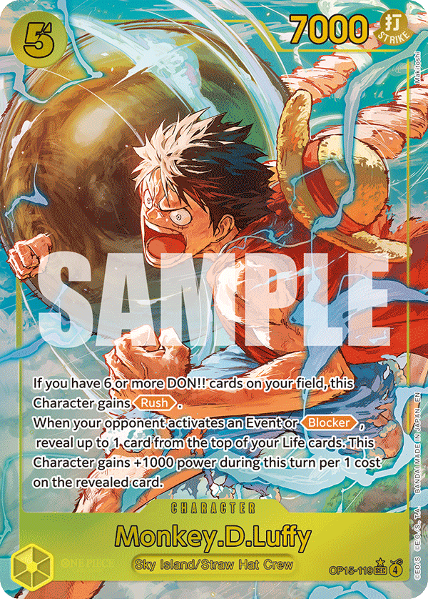 OP15-119 - Monkey.D.Luffy (SEC) (Alt Art)