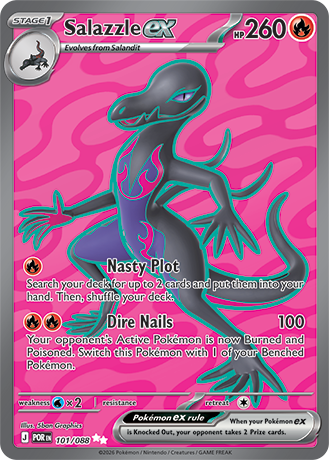 101/088 - Salazzle Ex (Ultra Rare)