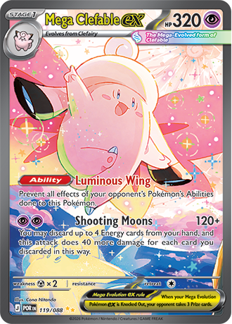 119/088 - Mega Clefable Ex (Special Illustration Rare)