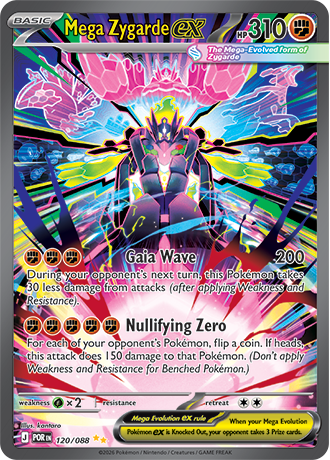 120/088 - Mega Zygarde Ex (Special Illustration Rare)