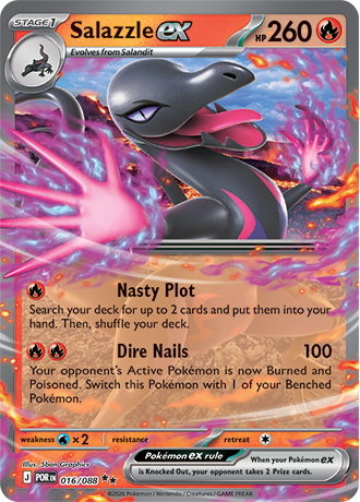 016/088 - Salazzle Ex