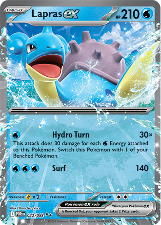 022/088 - Lapras Ex