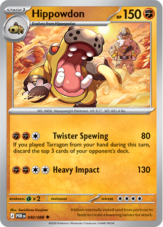040/088 - Hippowdon