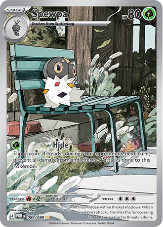 089/088 - Spewpa (Illustration Rare)