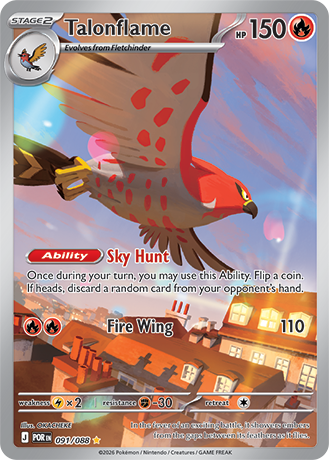 091/088 - Talonflame (Illustration Rare)