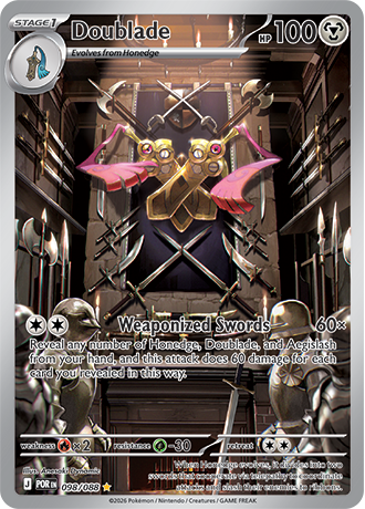 098/088 - Doublade (Illustration Rare)