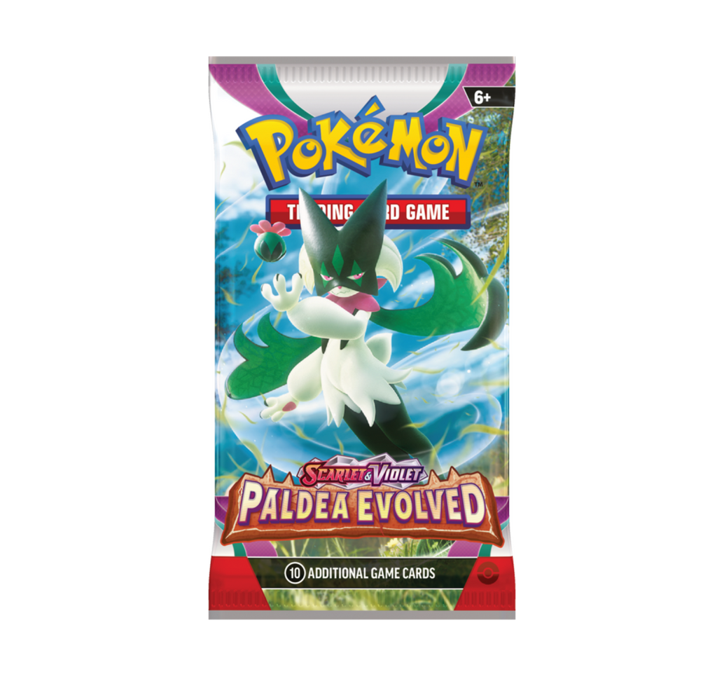 Pokemon TCG: Paldea Evolved Booster Pack (10 Cards)