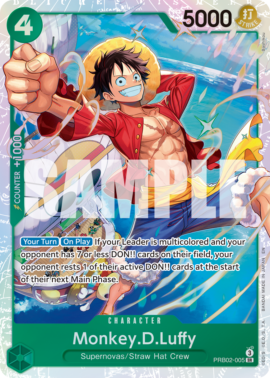 PRB02-005 - Monkey.D.Luffy