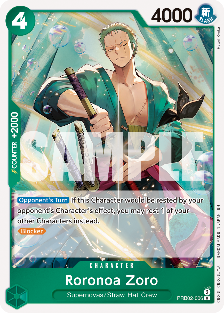 PRB02-006 Roronoa Zoro
