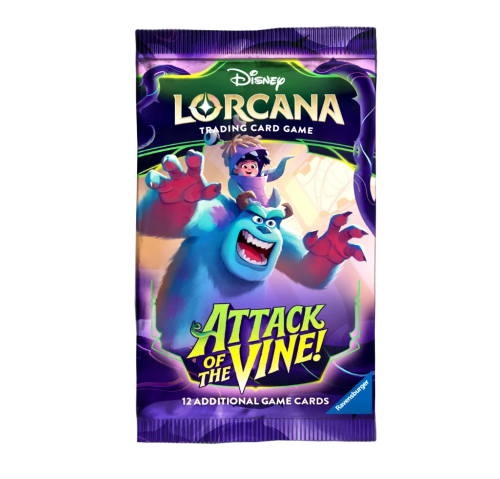Disney Lorcana - Attack of the Vine Booster Packs (12 Cards)