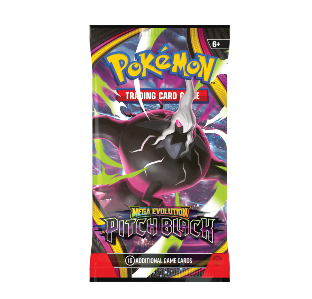 Pokemon TCG Mega Evolution - Pitch Black Booster Pack (10 cards)