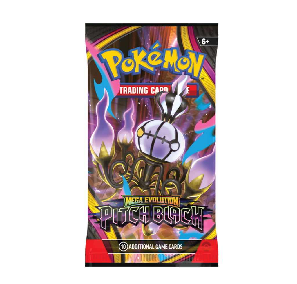 Pokemon TCG Mega Evolution - Pitch Black Booster Pack (10 cards)