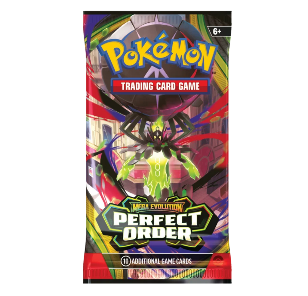 Pokemon TCG Mega Evolution Perfect Order Booster Pack (10 Cards)