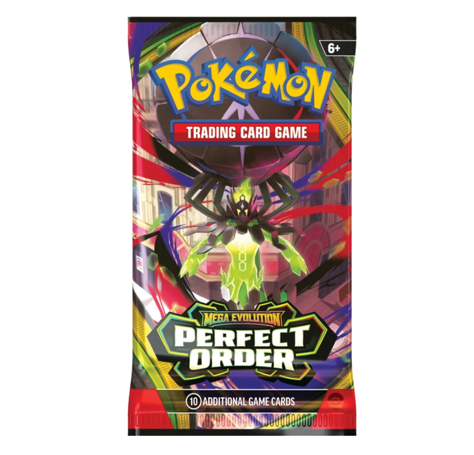 Pokemon TCG Mega Evolution Perfect Order Booster Pack (10 Cards)
