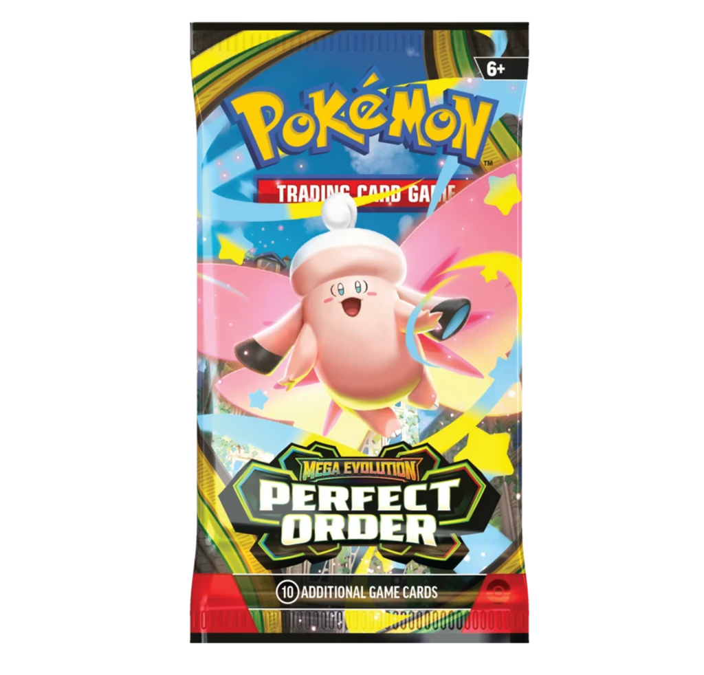 Pokemon TCG Mega Evolution Perfect Order Booster Pack (10 Cards)