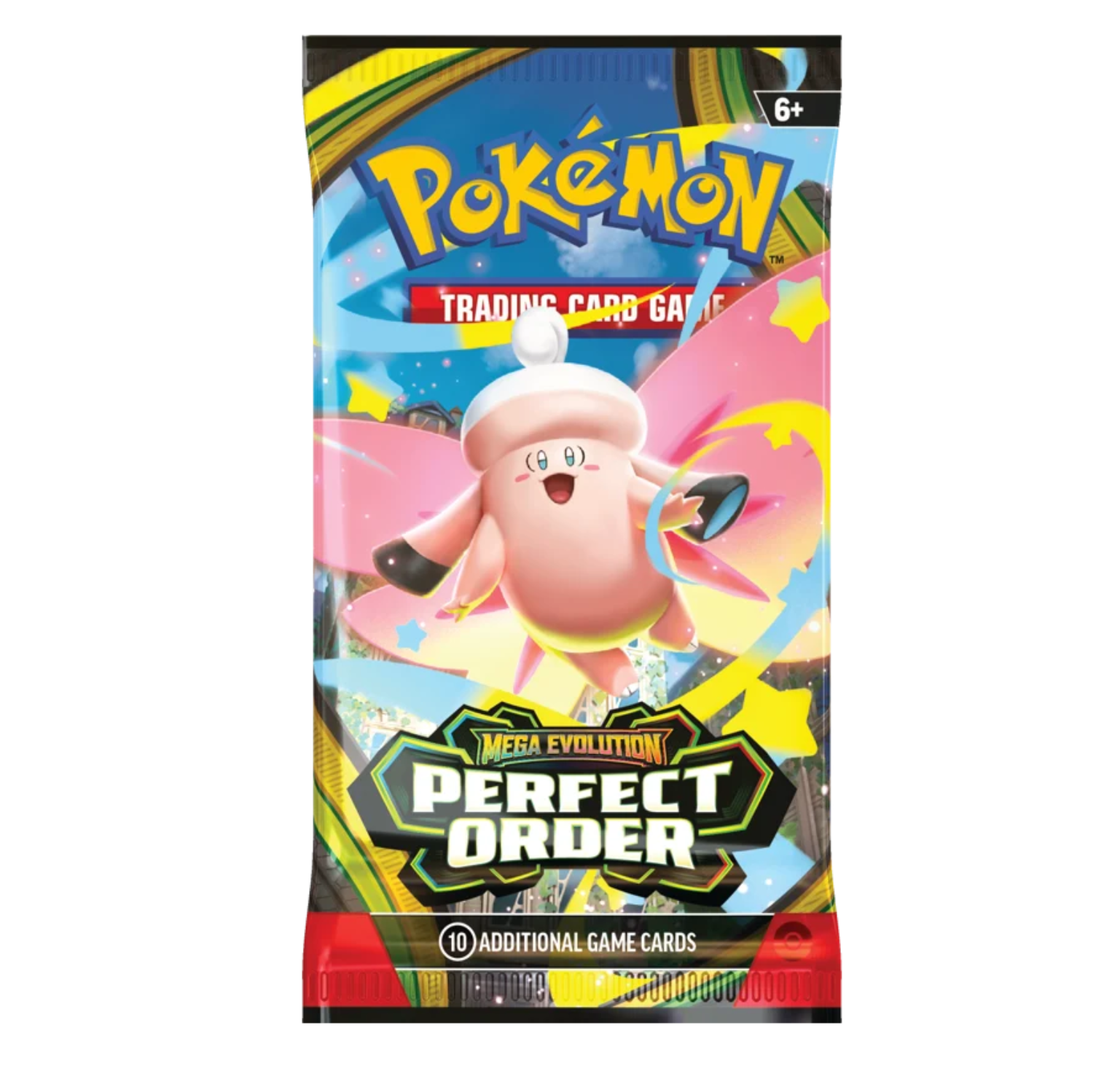 Pokemon TCG Mega Evolution Perfect Order Booster Pack (10 Cards)