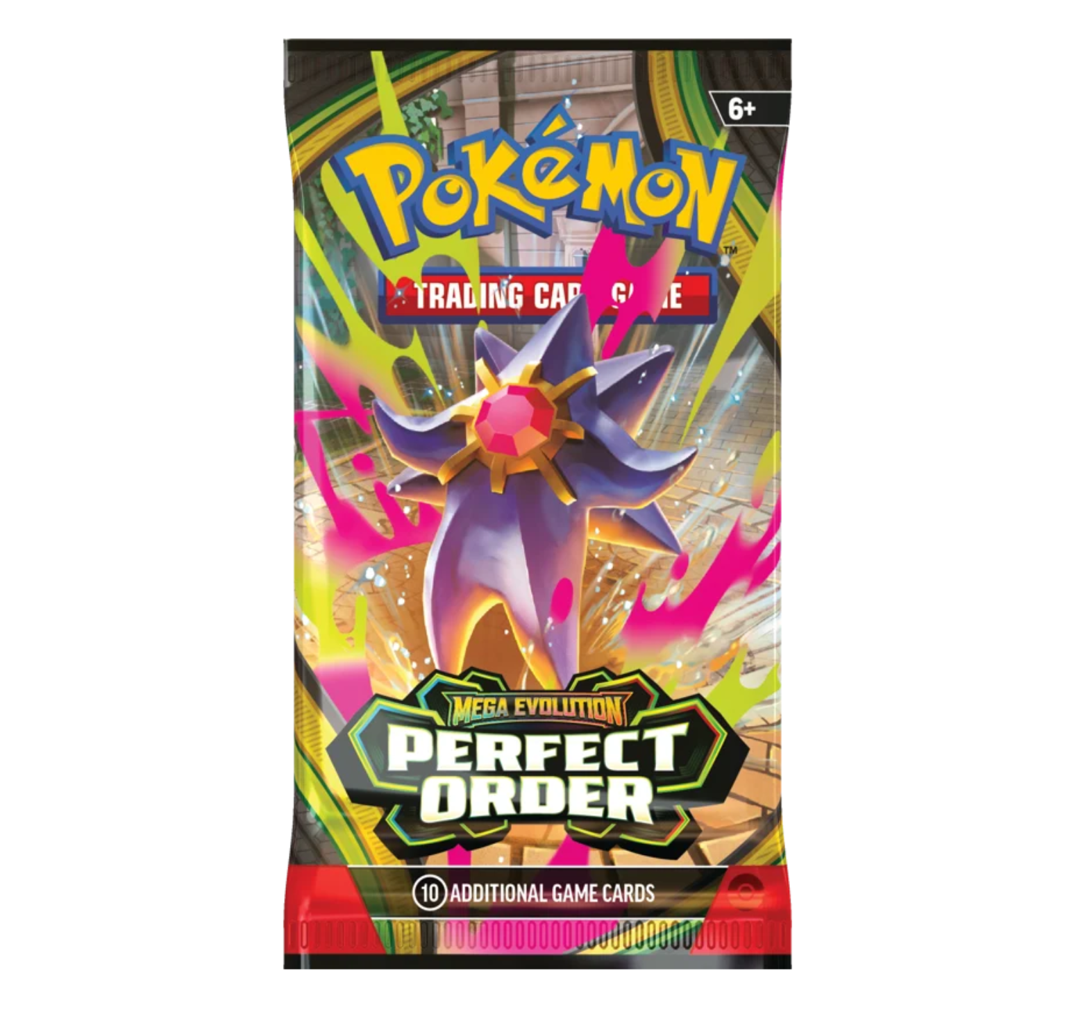 Pokemon TCG Mega Evolution Perfect Order Booster Pack (10 Cards)