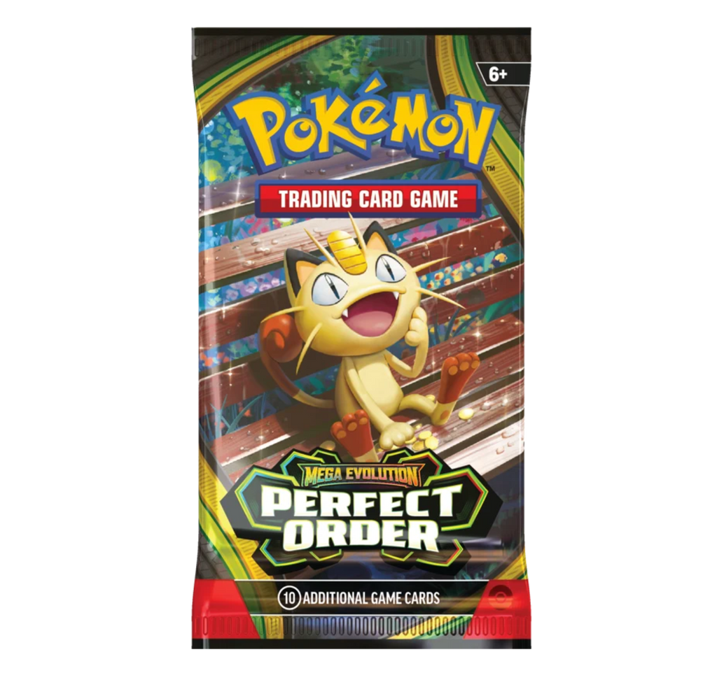 Pokemon TCG Mega Evolution Perfect Order Booster Pack (10 Cards)