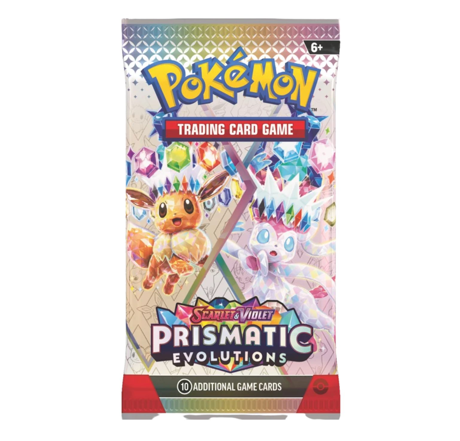 Pokemon TCG: Prismatic Evolutions Booster Pack (10 Cards)