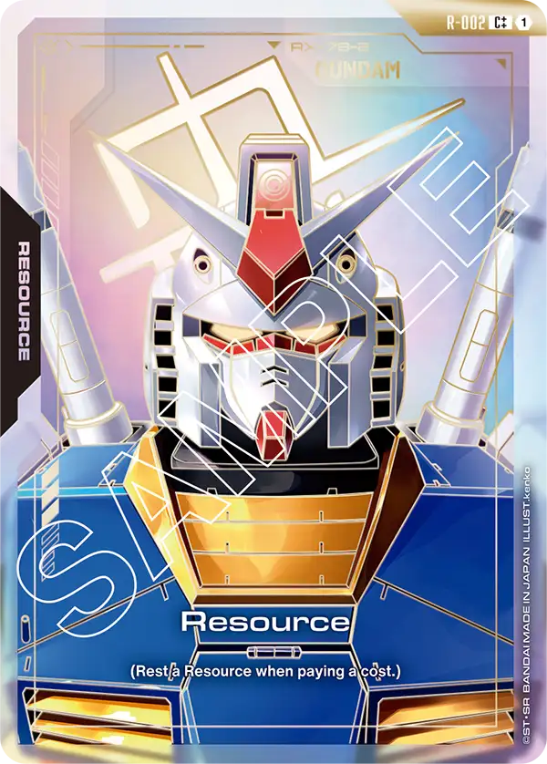 R-002 - Resource (C+) (Alt Art) (Gold)