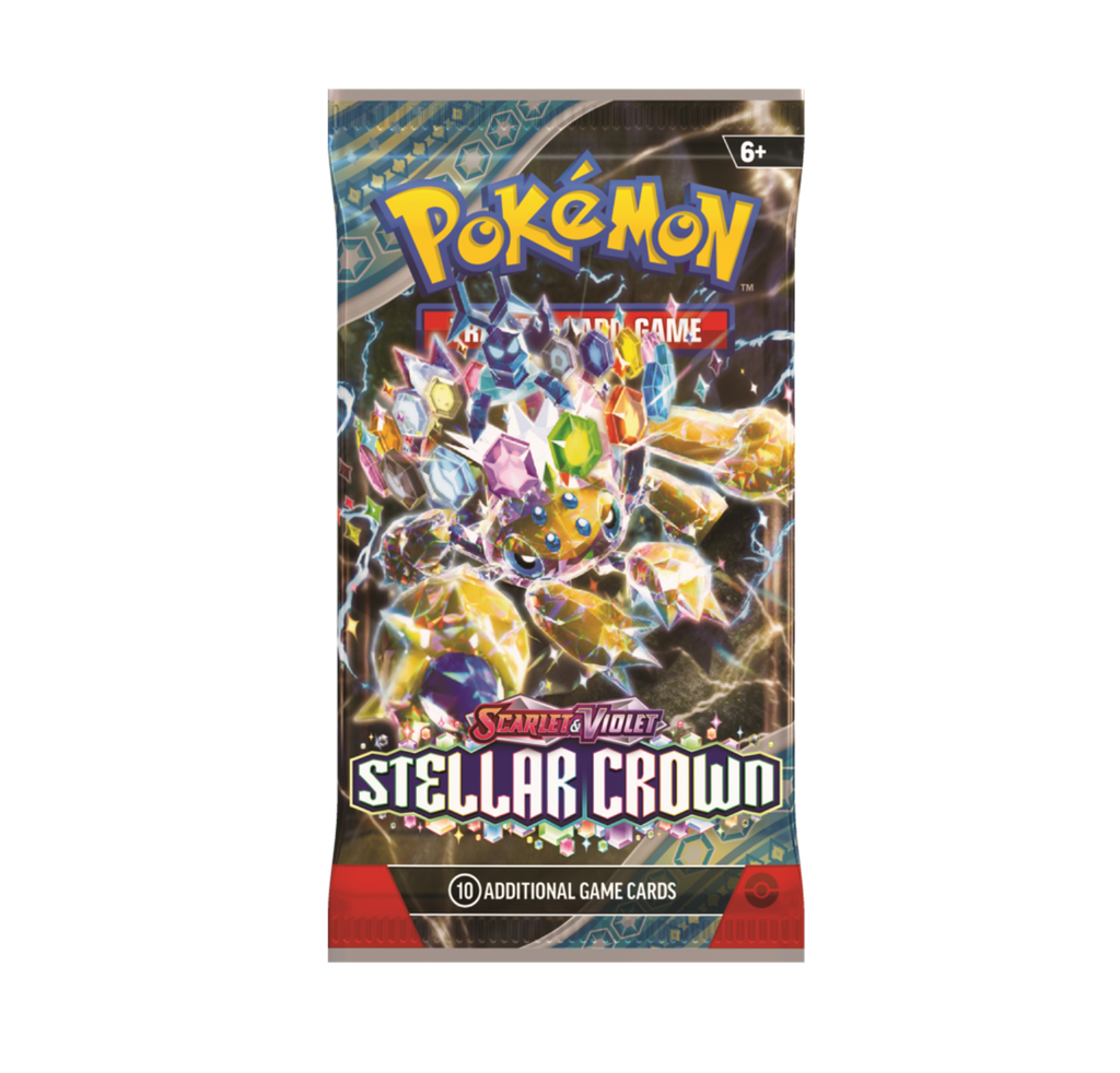 Pokemon TCG: Stellar Crown Booster Pack (10 Cards)