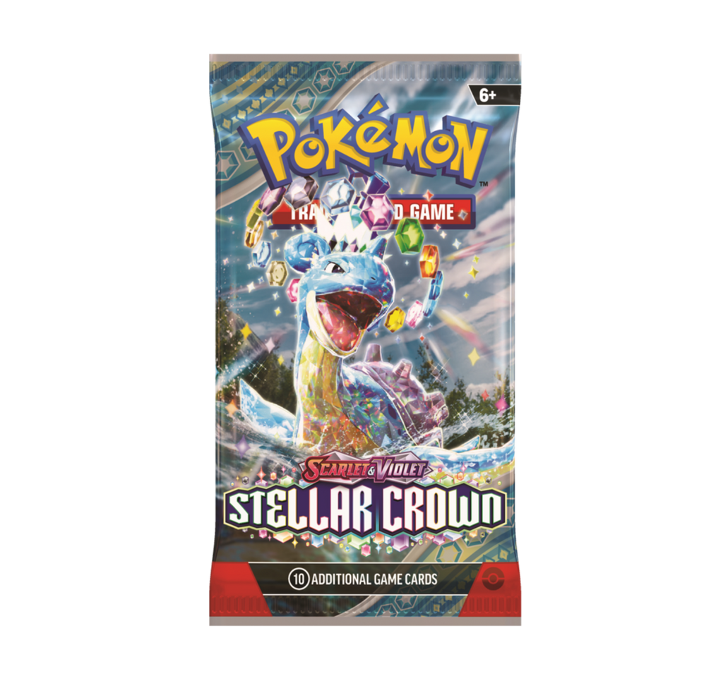 Pokemon TCG: Stellar Crown Booster Pack (10 Cards)