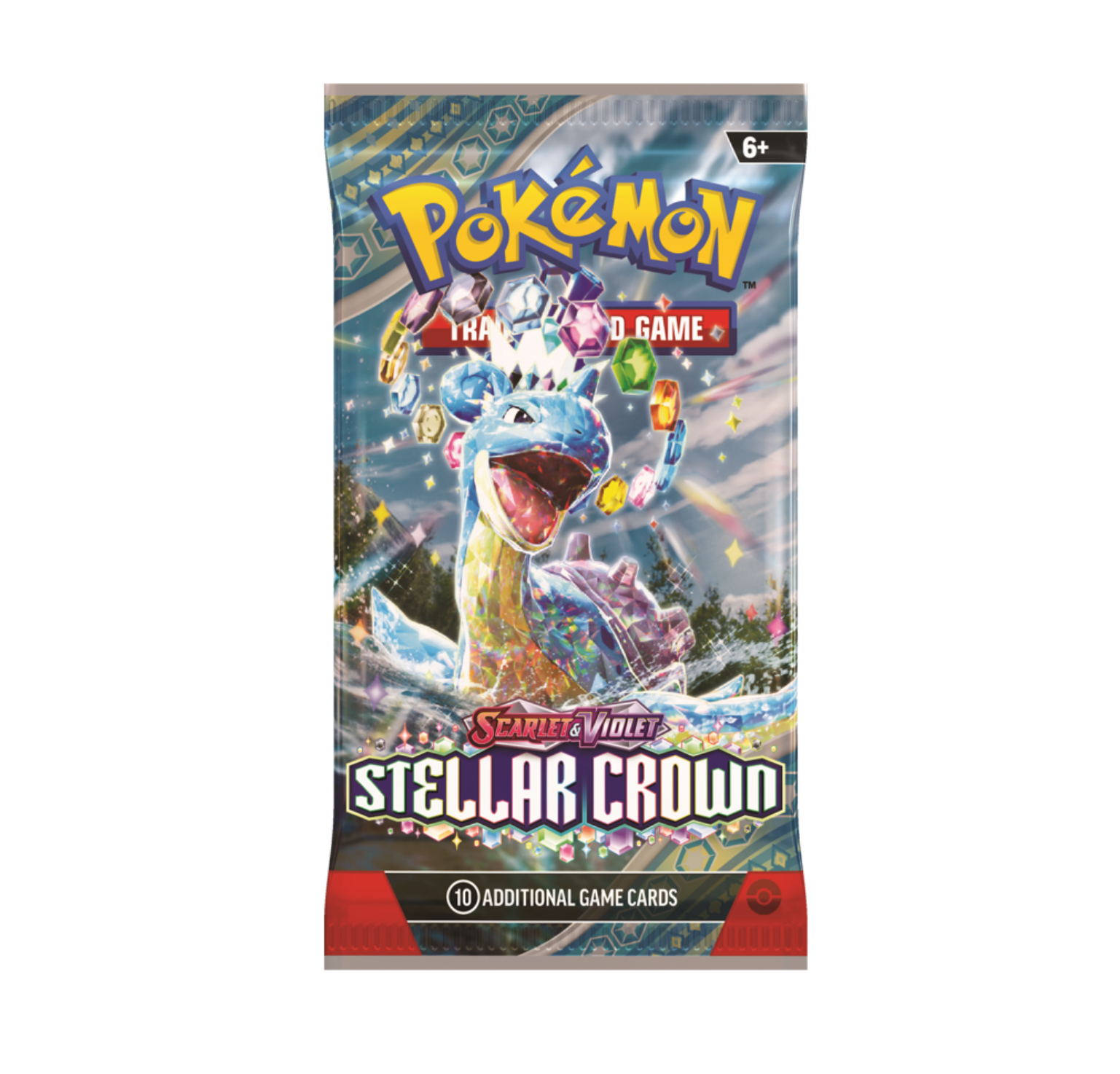 Pokemon TCG: Stellar Crown Booster Pack (10 Cards)