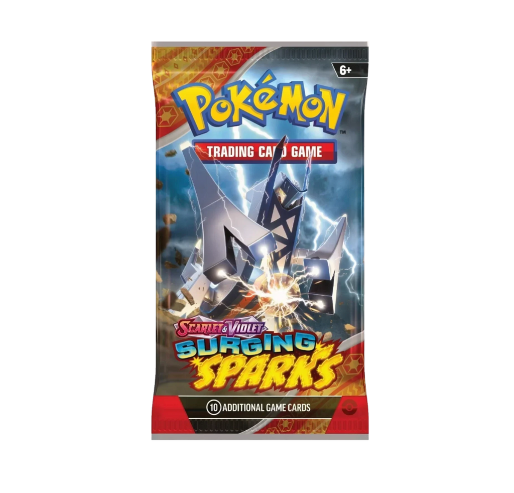 Pokemon TCG: Surging Sparks Booster Pack (10 Cards)