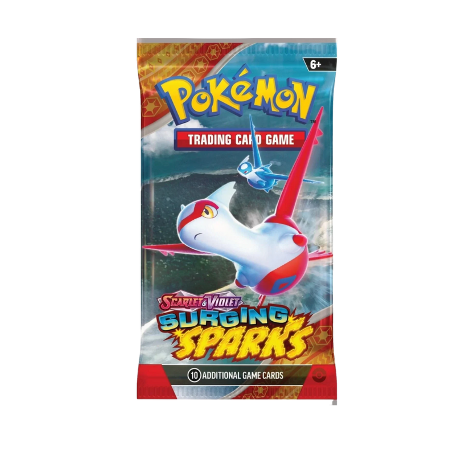 Pokemon TCG: Surging Sparks Booster Pack (10 Cards)
