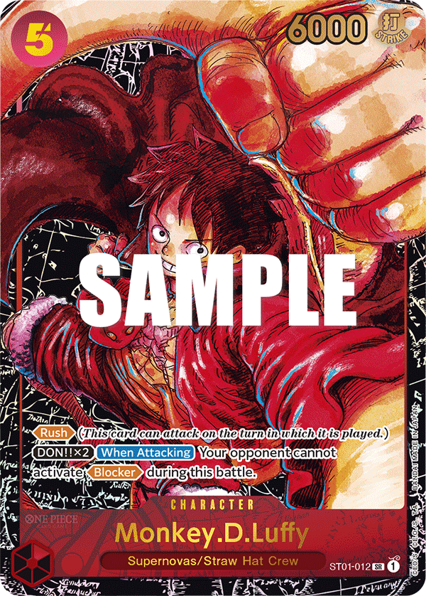 ST01-012 - Monkey.D.Luffy (SR) (Alt Art) (Special Card)