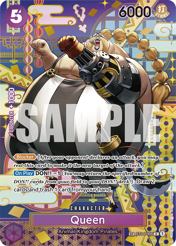 ST04-005 - Queen (Alt Art) (Special Card)