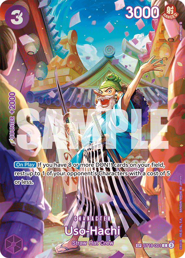ST18-001 - Uso-Hachi (Alt Art) (Special Card)