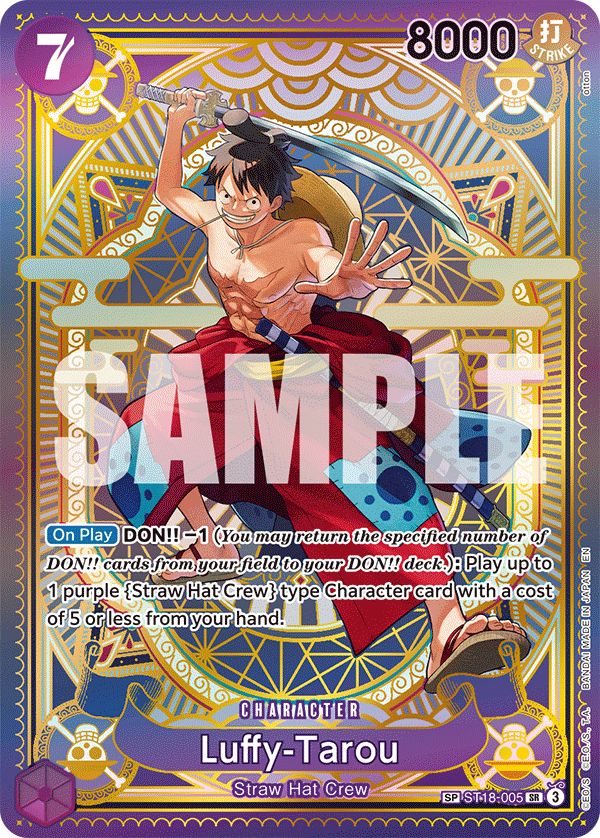 ST18-005 - Luffy-Tarou (SR) (Alt Art) (Special Card)