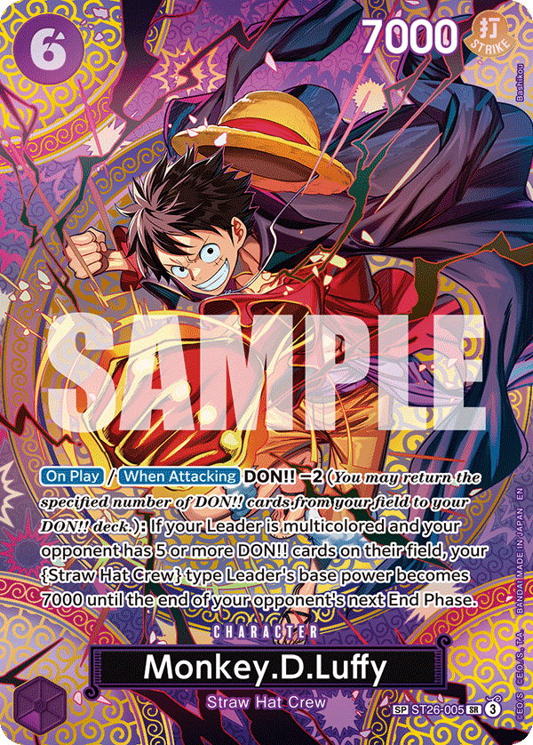 ST26-005 - Monkey.D.Luffy (Alt Art) (Special Card)