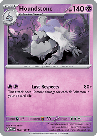 106/198 - Houndstone