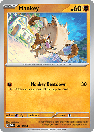 107/198 - Mankey