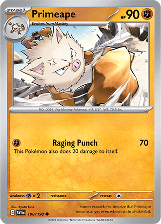 108/198 - Primeape
