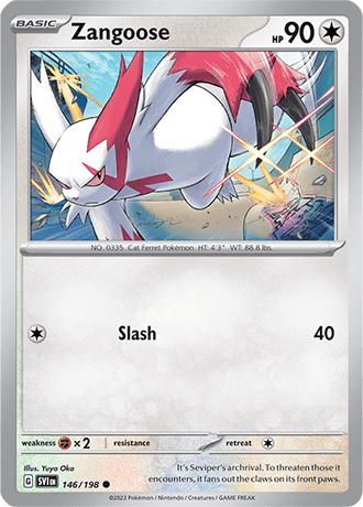 146/198 - Zangoose
