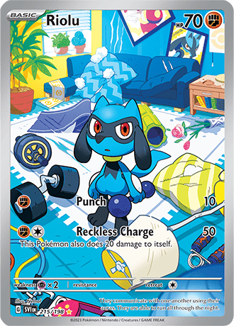 215/198 - Riolu (Illustration Rare)