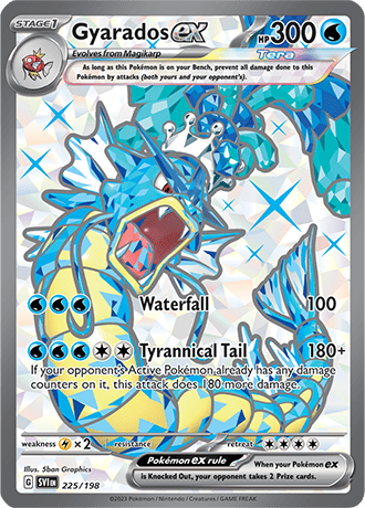 225/198 - Gyarados Ex (Ultra Rare)