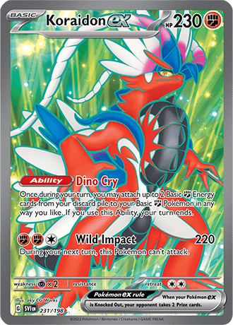 231/198 - Koraidon Ex (Ultra Rare)