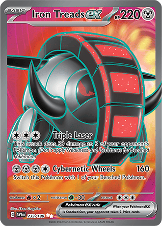 233/198 - Iron Treads Ex (Ultra Rare)
