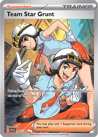 242/198 - Team Star Grunt (Ultra Rare)