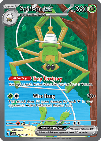 243/198 - Spidops Ex (Special Illustration Rare)