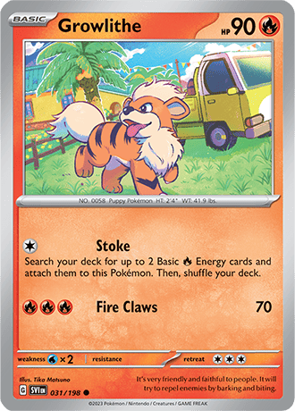 031/198 - Growlithe