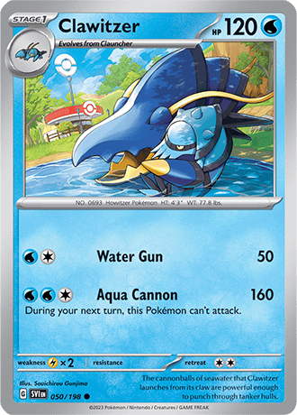 050/198 - Clawitzer