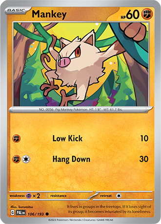 106/193 - Mankey
